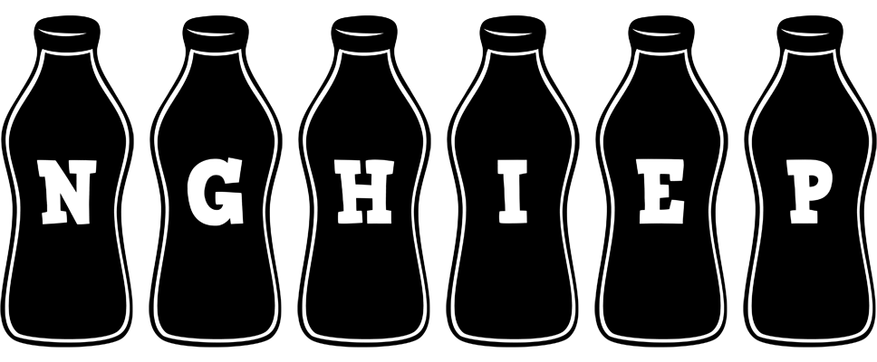Nghiep bottle logo