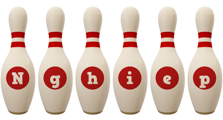 Nghiep bowling-pin logo