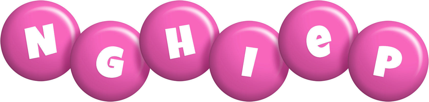 Nghiep candy-pink logo