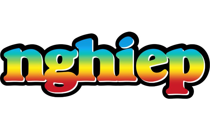 Nghiep color logo