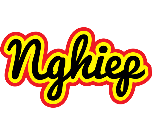 Nghiep flaming logo