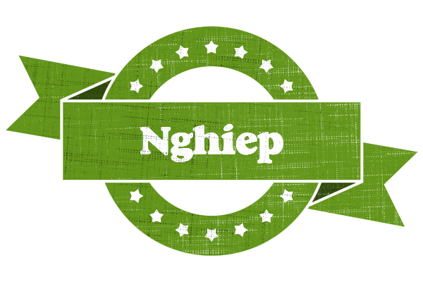 Nghiep natural logo