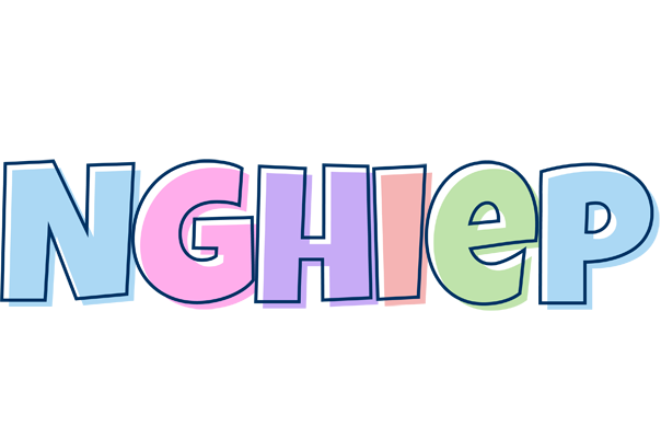 Nghiep pastel logo