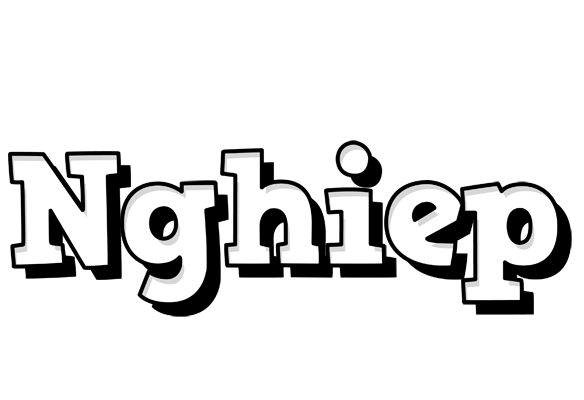 Nghiep snowing logo