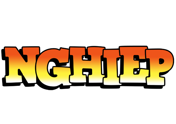 Nghiep sunset logo