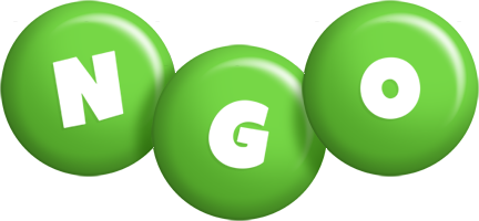 Ngo candy-green logo
