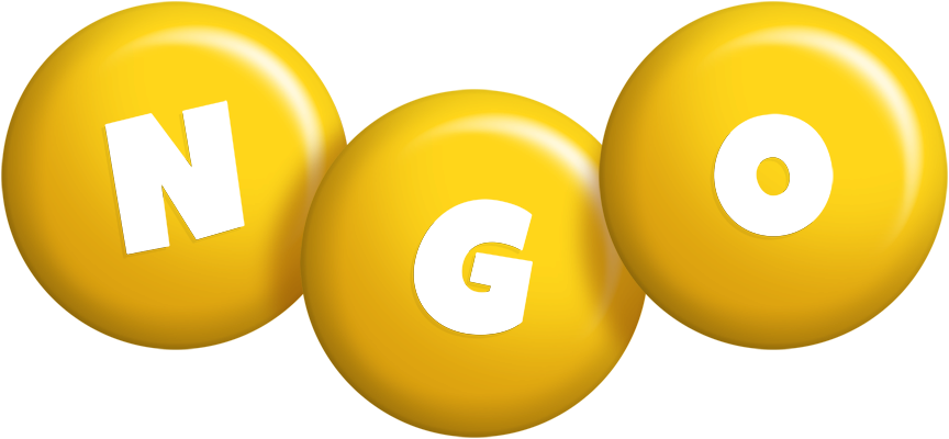 Ngo candy-yellow logo