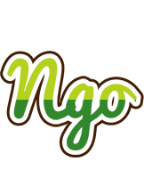 Ngo golfing logo