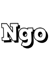 Ngo snowing logo