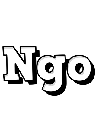 Ngo snowing logo
