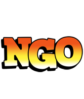 Ngo sunset logo