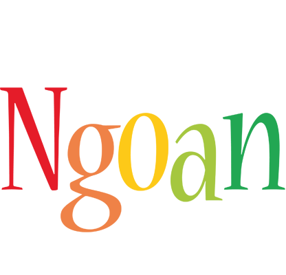 Ngoan birthday logo