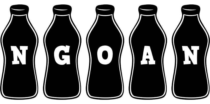 Ngoan bottle logo