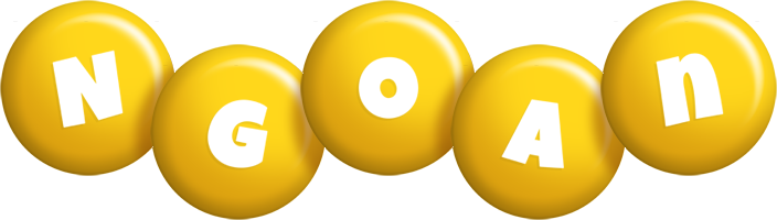 Ngoan candy-yellow logo