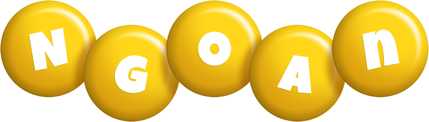 Ngoan candy-yellow logo