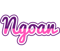 Ngoan cheerful logo