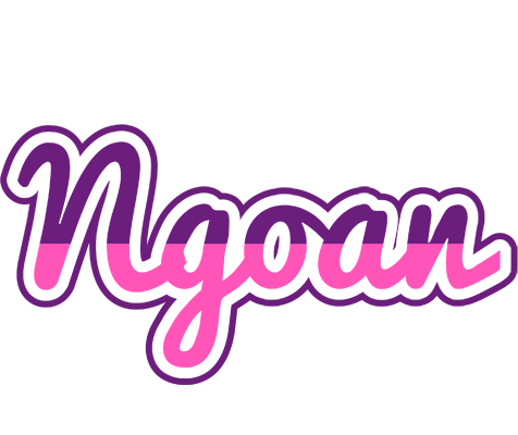 Ngoan cheerful logo