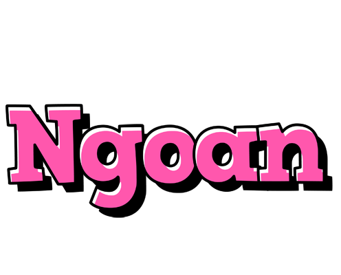 Ngoan girlish logo
