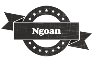 Ngoan grunge logo