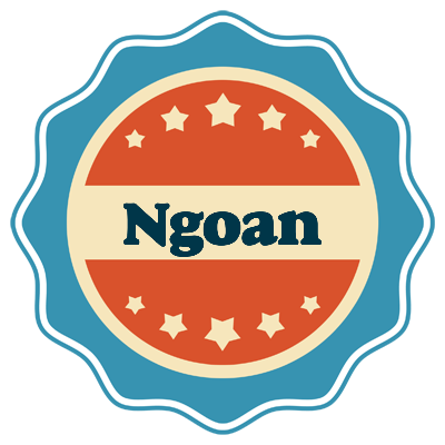 Ngoan labels logo