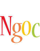 Ngoc birthday logo