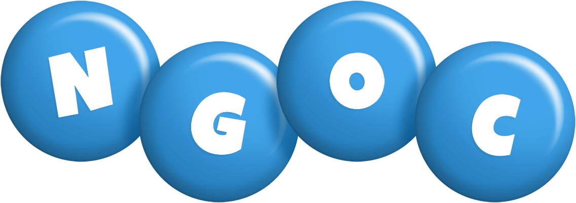 Ngoc candy-blue logo