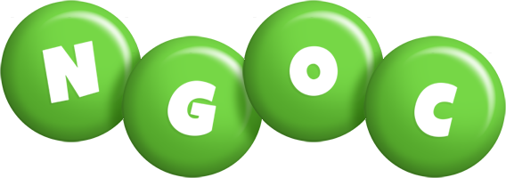 Ngoc candy-green logo