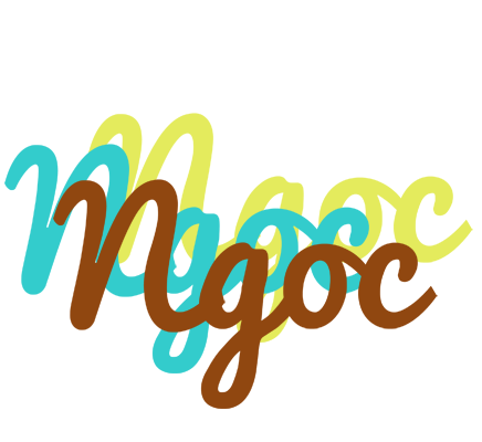 Ngoc cupcake logo