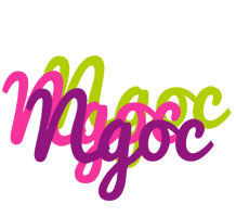 Ngoc flowers logo