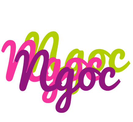 Ngoc flowers logo