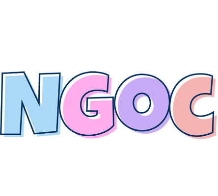 Ngoc pastel logo