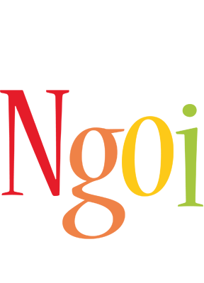 Ngoi birthday logo