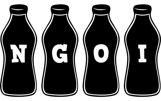 Ngoi bottle logo