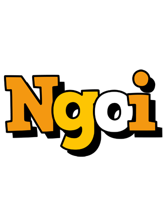 Ngoi cartoon logo