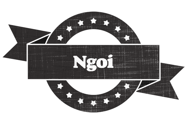 Ngoi grunge logo