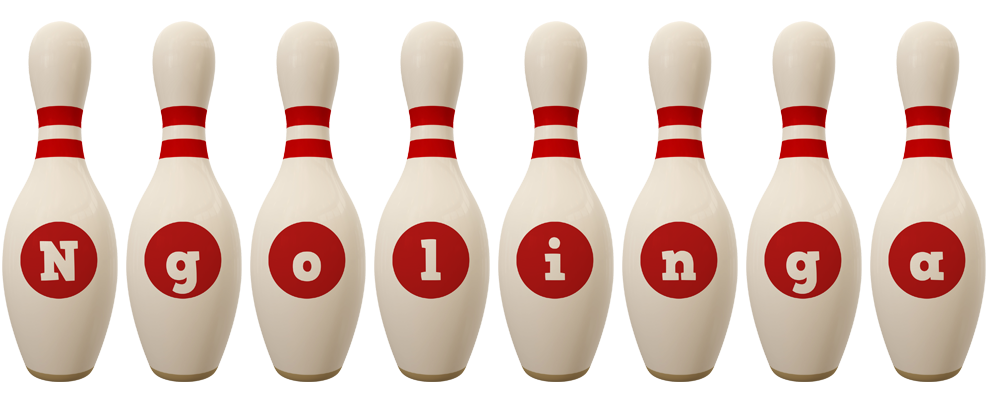 Ngolinga bowling-pin logo