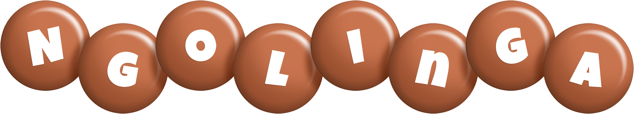 Ngolinga candy-brown logo