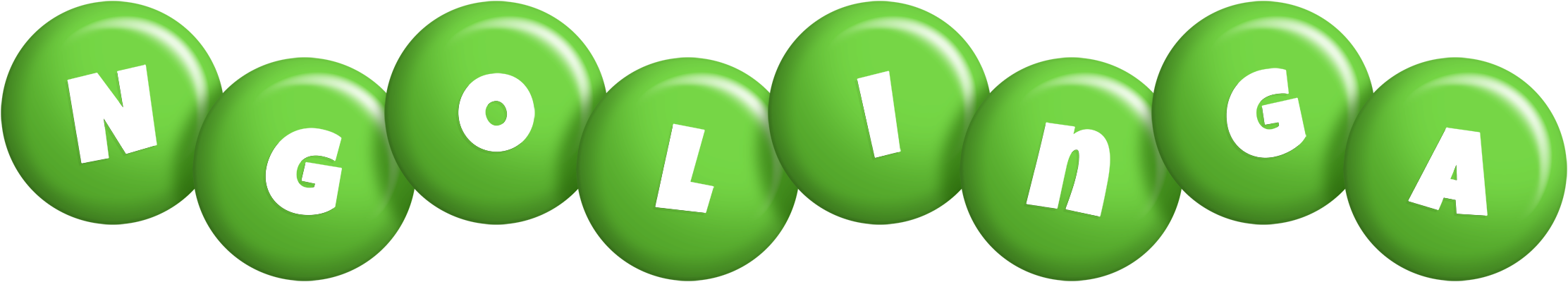 Ngolinga candy-green logo