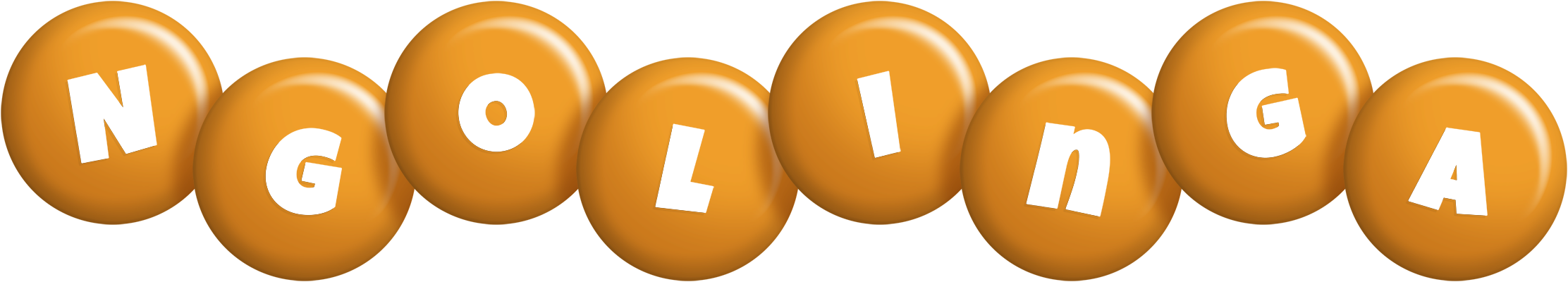 Ngolinga candy-orange logo