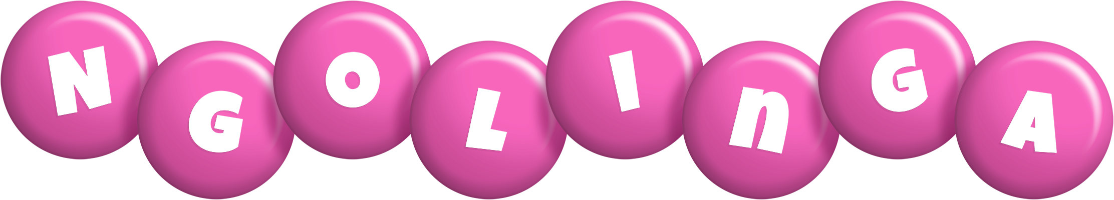 Ngolinga candy-pink logo