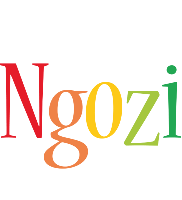 Ngozi birthday logo