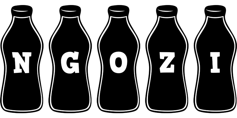 Ngozi bottle logo