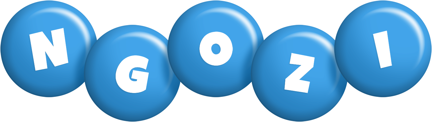 Ngozi candy-blue logo