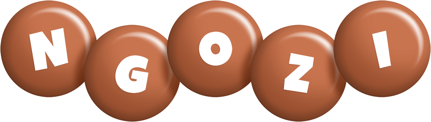 Ngozi candy-brown logo