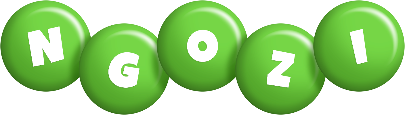 Ngozi candy-green logo