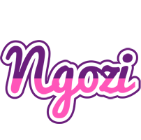 Ngozi cheerful logo