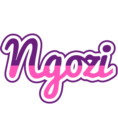 Ngozi cheerful logo