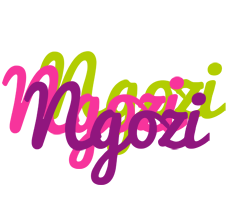 Ngozi flowers logo