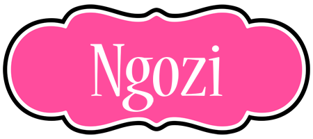 Ngozi invitation logo