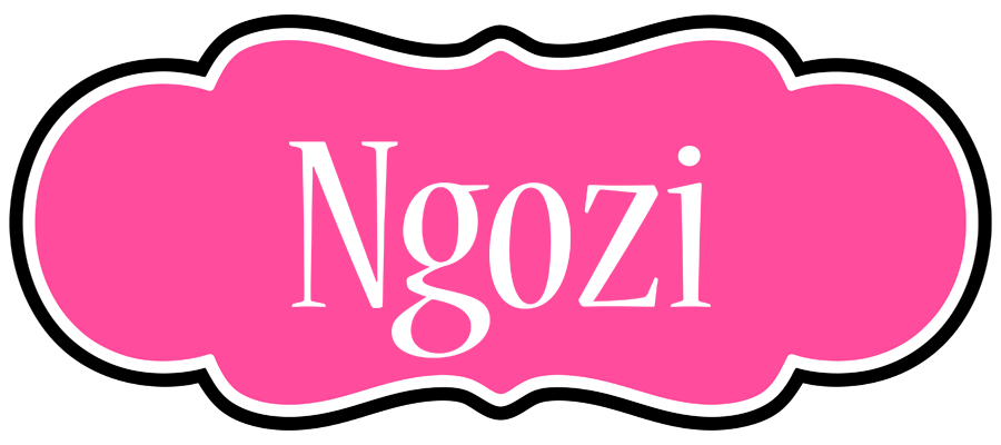 Ngozi invitation logo